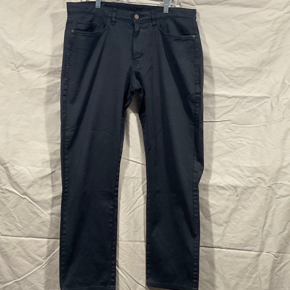 Johnston & Murphy Men's Dark Blue Jeans